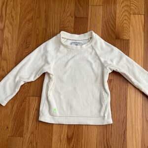 Dudley Stephens Kids Cream Ribbed Sweater